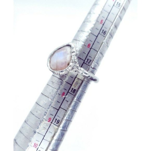 Moonstone crystal Ring - Picture 10 of 12